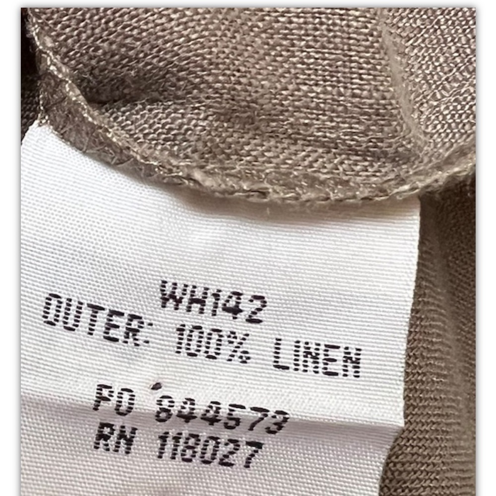 BODEN WH142 Linen Shirt Dress Button Down Brown - Picture 11 of 11